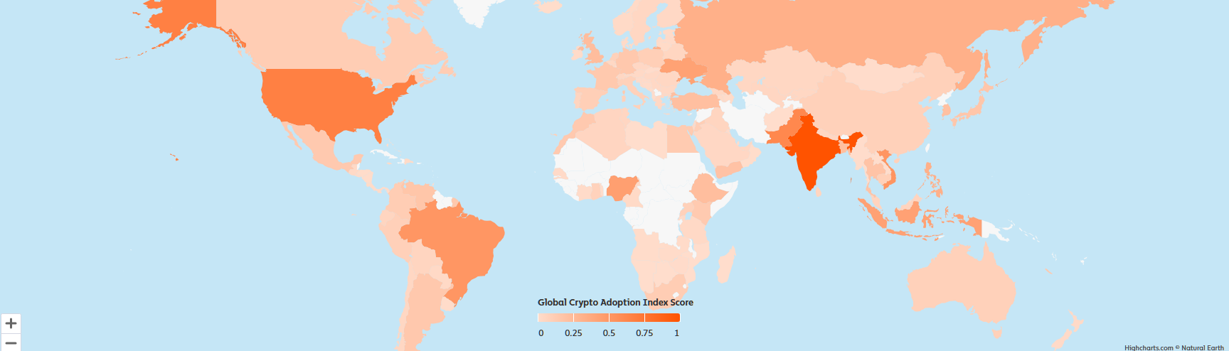 2025 Chainalysis Global Crypto Adoption Index