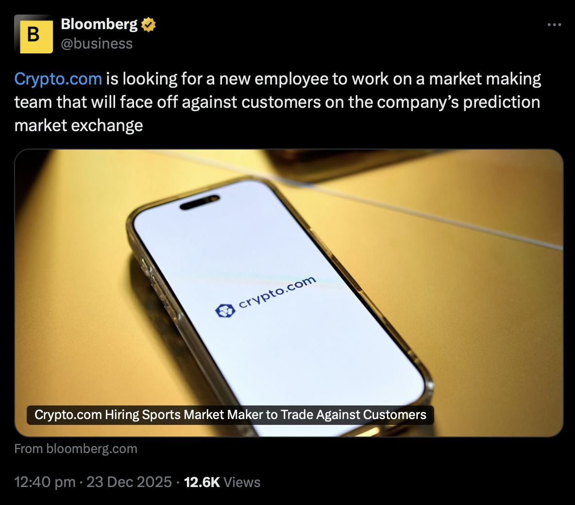 Bloomberg Official X.