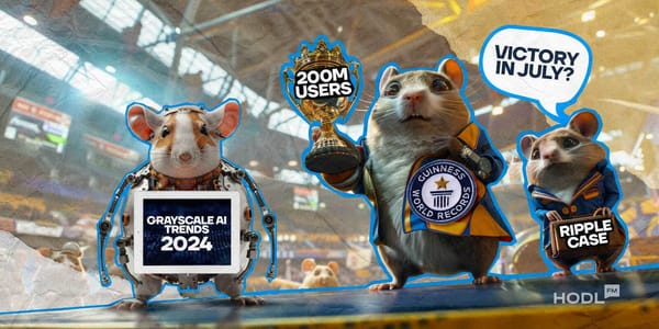 Hamster Kombat Guinness World Record, $1.19B Lost in H1, AI Dorminants Crypto Among Others