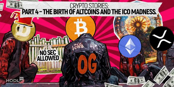 Crypto Stories: A Journey Through Time. Part 4: The Birth of Altcoins and the ICO Madness