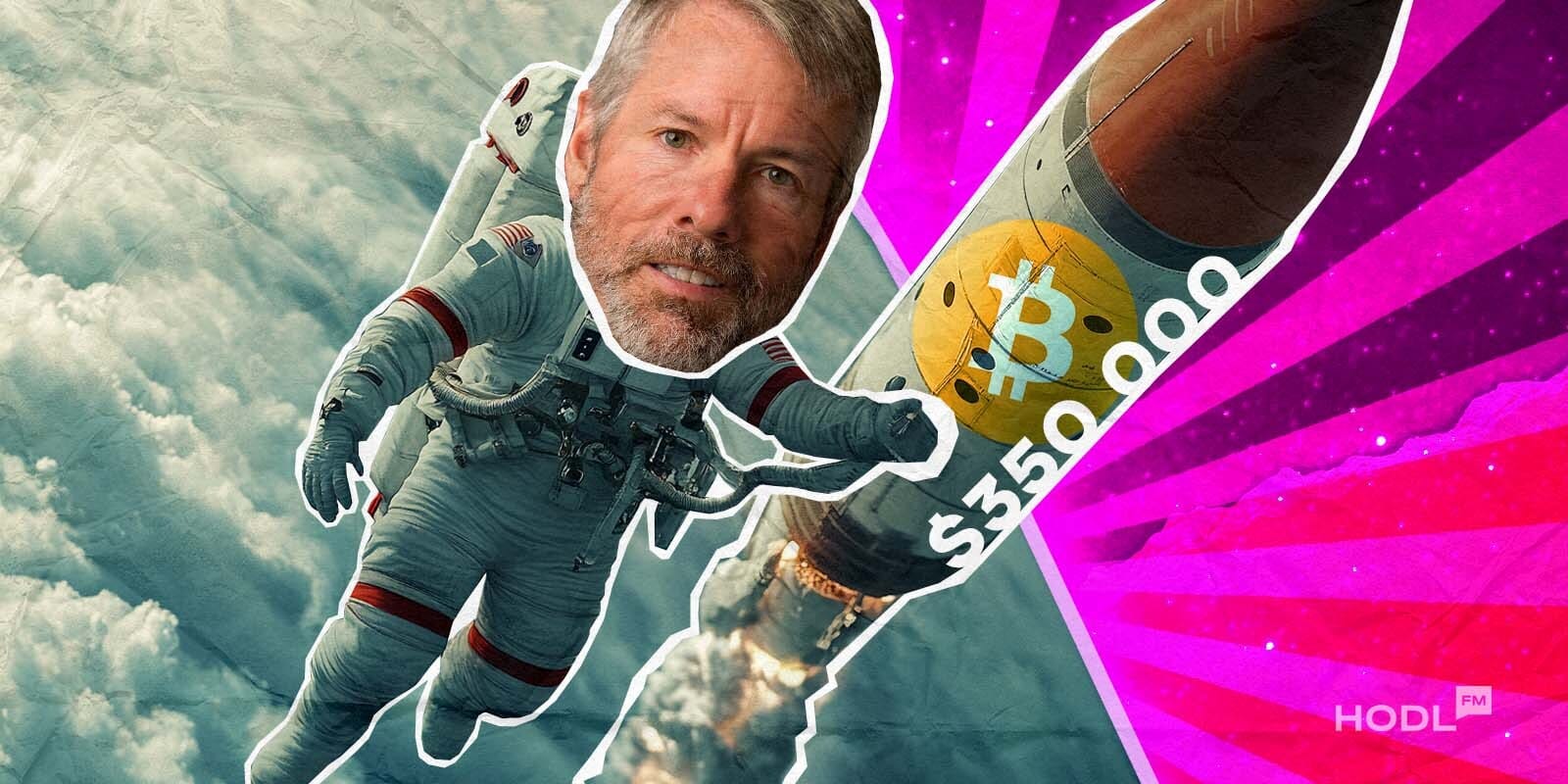 Michael Saylor Hints Bitcoin Will Hit $350,000