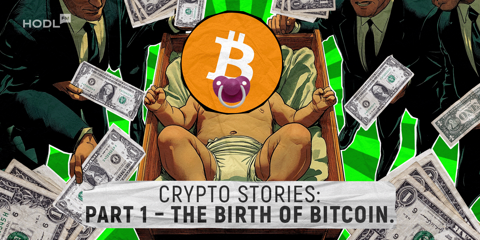 Crypto Stories: A Journey Through Time. Part 1: The Inception of Bitcoin