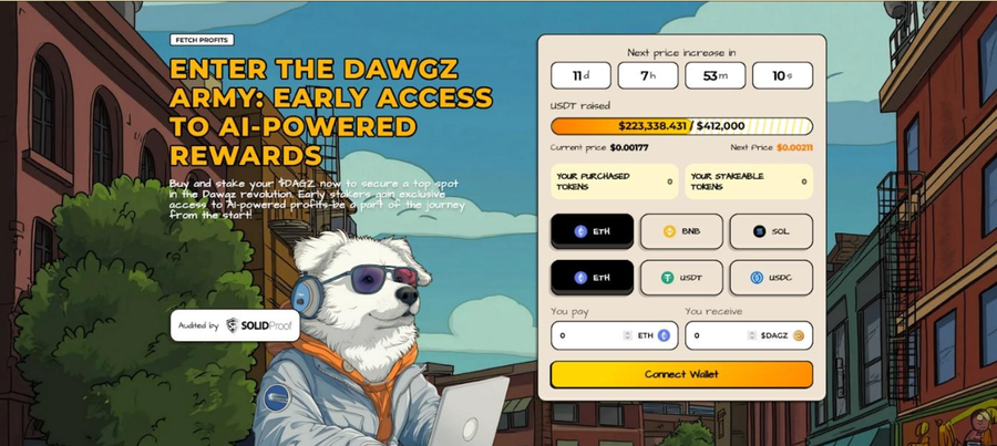 Dawgz.AI Bot Transforms Automated Trading - Over $200K Raised in One Day