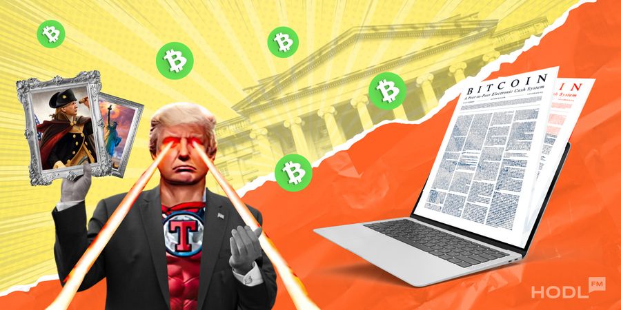 Trump NFT’s, Bitcoin whitepaper on Mac, DEXes threatening the US treasury