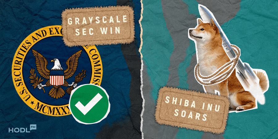 Grayscale Wins, Binance in SA, BTC Whales, SHIB Rises