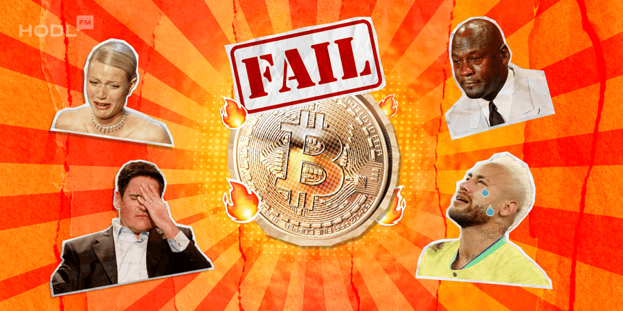 Top 10 Celebrity Crypto Fails